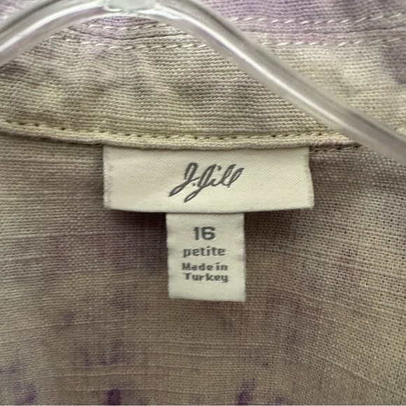 J. Jill Purple Blazer with Artistic Pattern - Picture 8 of 10